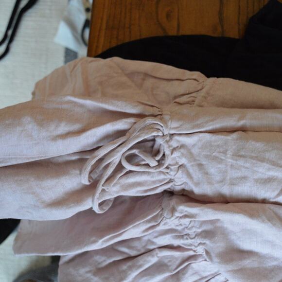 Madewell Linen Blend Lorelei Mini Dress Size Small | Size Small - Picture 8 of 9